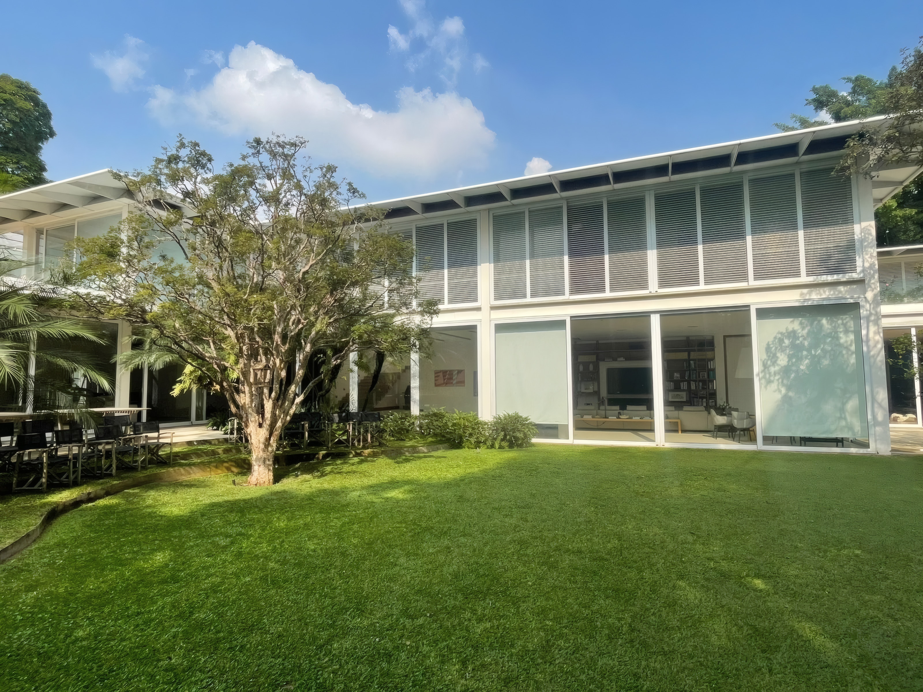 Casa Suíça, Jardins, obra da Zacharias Engenharia