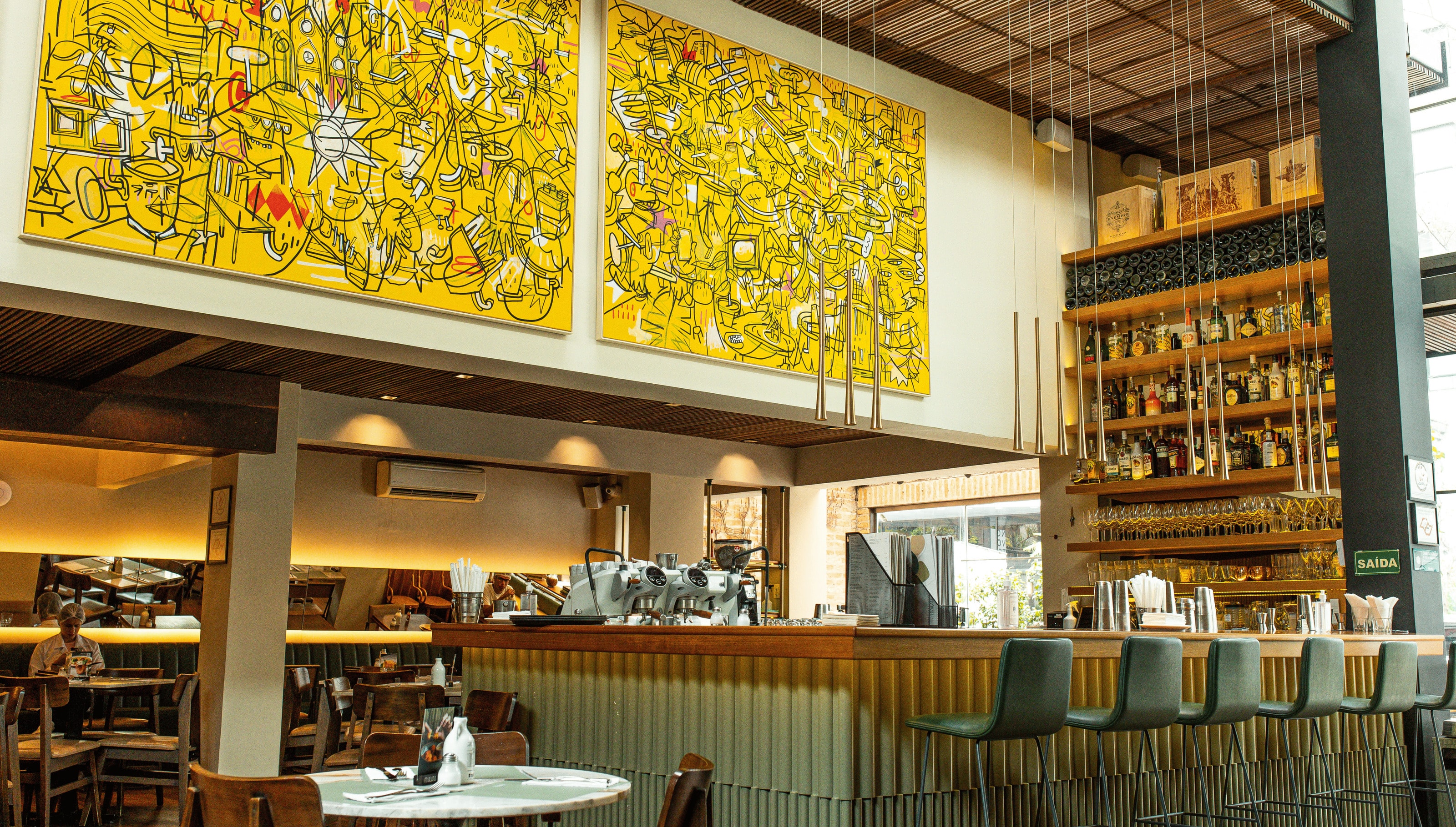 Restaurante Insalata, Jardim Paulista, obra da Zacharias Engenharia
